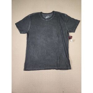 Fission Shirt Mens Large L Gray Stretch Cotton Blend Stretch Crew Neck NWT 9
